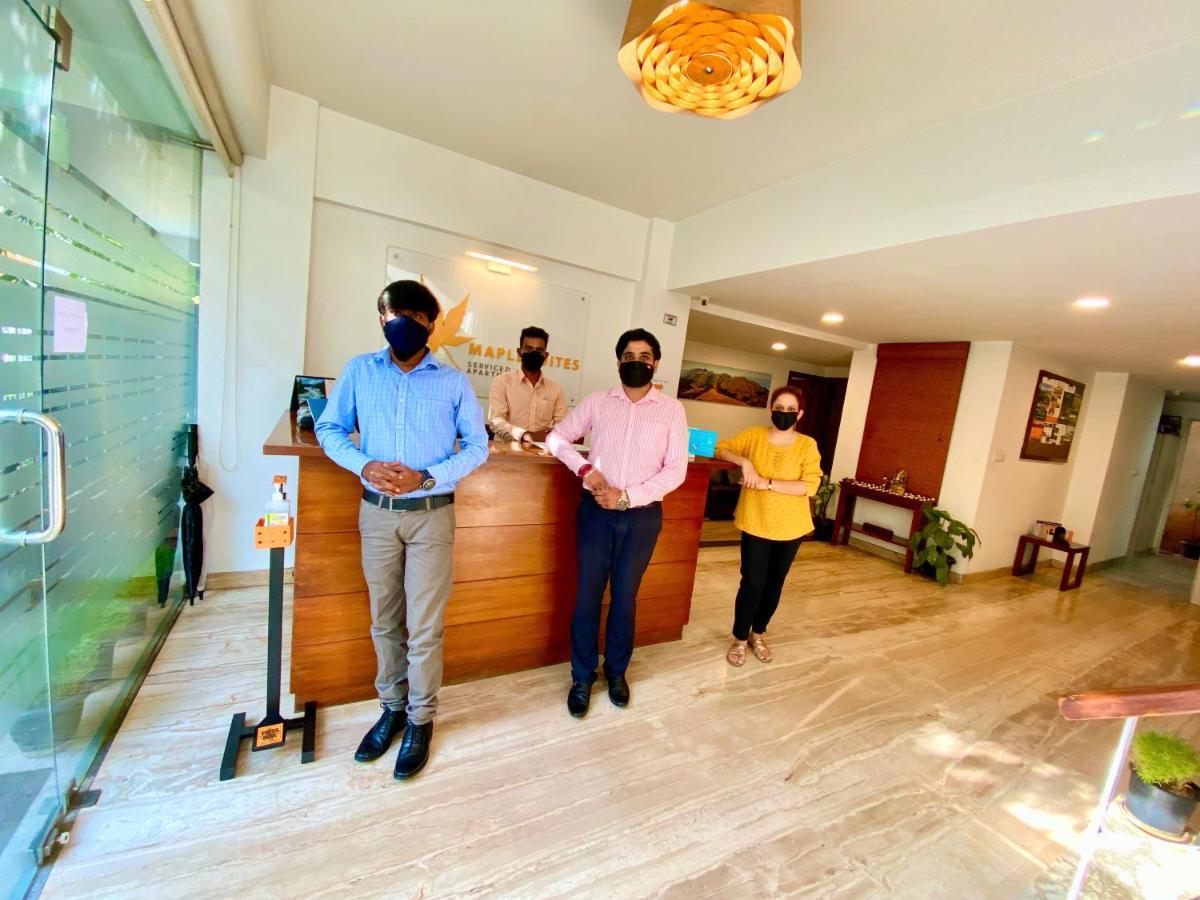 Maple Suites, Serviced Apartments Bangalore Eksteriør bilde